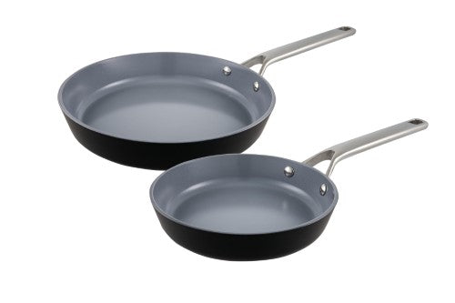 2 Piece Fry Pan Set - PYROLUX Nexgen 20 and 28cm (Ebony)