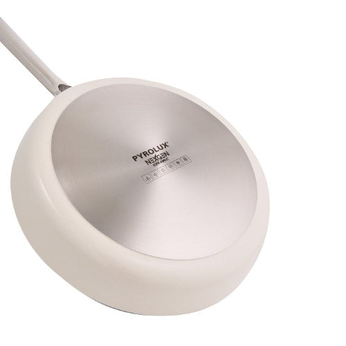 2 Piece Fry Pan Set - PYROLUX Nexgen 20 and 28cm (Ivory)