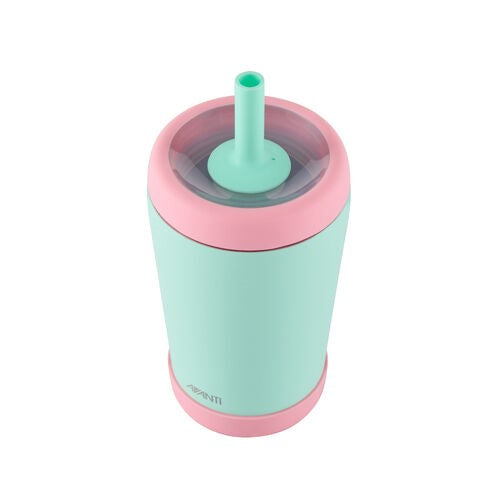 Insulated Tumbler with Bumper - AVANTI YumYum 350ml (Blue/Pink)