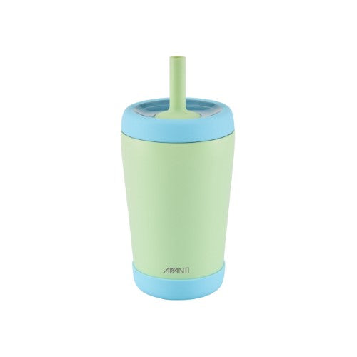 Insulated Tumbler with Bumper - AVANTI YumYum 350ml (Green/Blue)