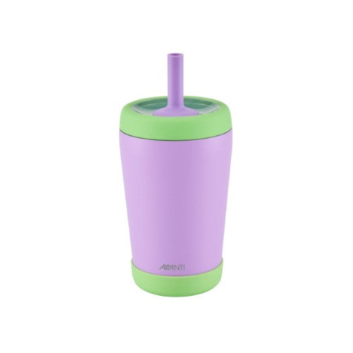 Insulated Tumbler with Bumper - AVANTI YumYum 350ml (Purple/Green)