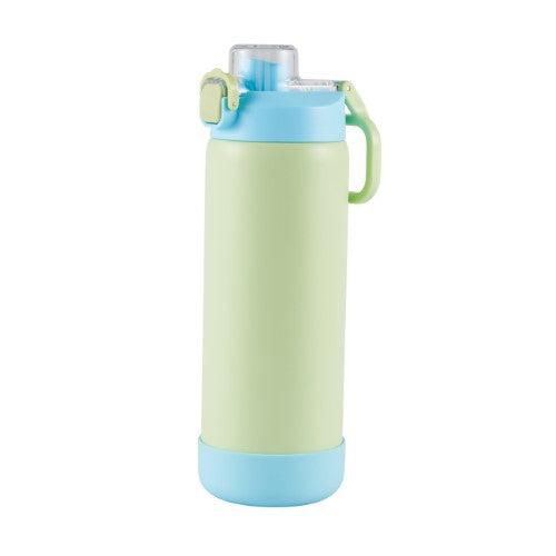2 Way Drinking Insulated Bottle - AVANTI YumYum 550ml (Green/Blue)