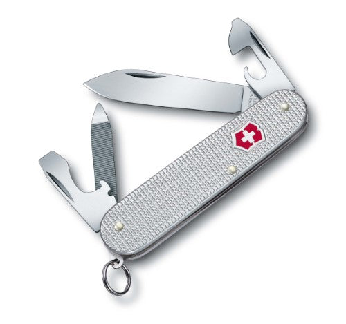 Pocket Knife - VICTORINOX SAK Cadet Alox (Silver)