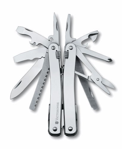 Swiss Tool Spirit X with Leather Pouch - VICTORINOX SAK