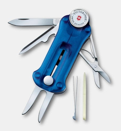 Golf Tool - VICTORINOX SAK (Blue Translucent)