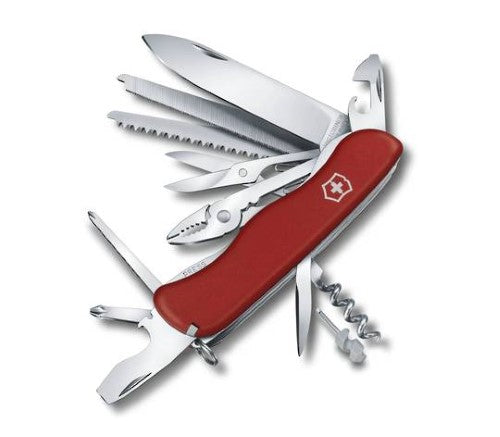 Swiss Pocket Knife - VICTORINOX SAK Work Champ (Red)