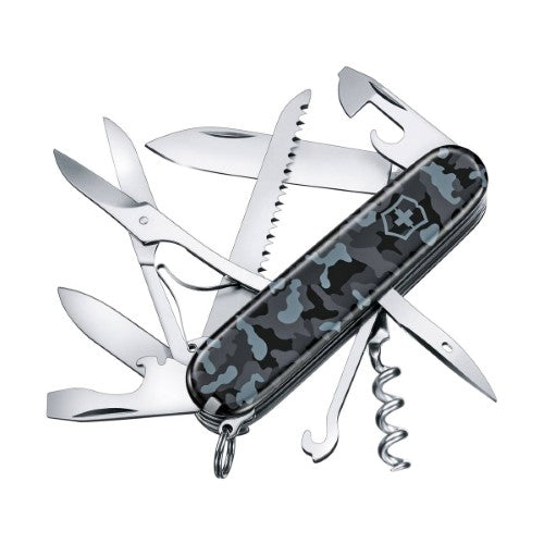 Swiss Pocket Knife - VICTORINOX SAK Huntsman (Navy Camouflage)