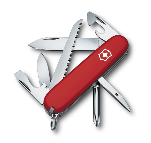 Swiss Pocket Knife - VICTORINOX SAK Hiker (Red)