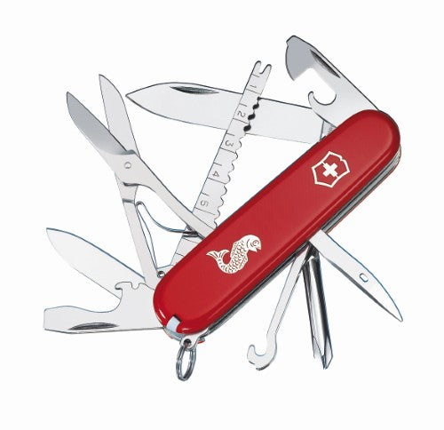 Swiss Pocket Knife - VICTORINOX SAK Fisherman (Red)
