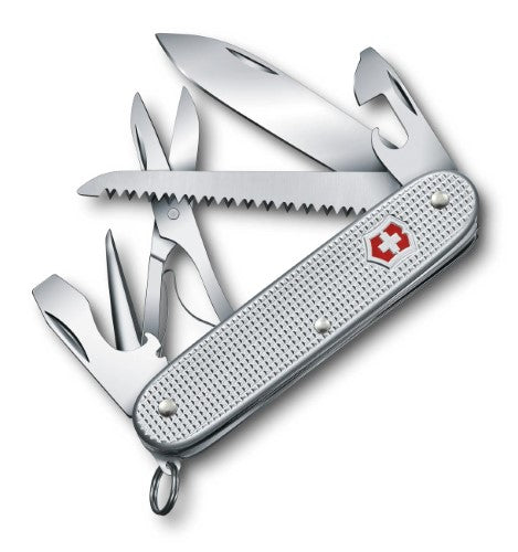 Swiss Pocket Knife - VICTORINOX SAK Farmer X Alox (Silver)