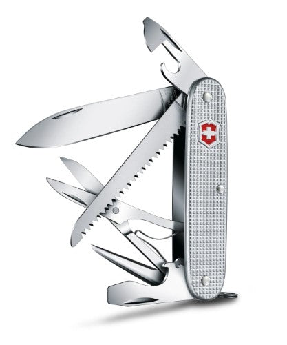 Swiss Pocket Knife - VICTORINOX SAK Farmer X Alox (Silver)