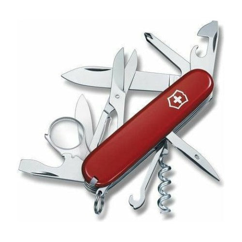 Swiss Pocket Knife - VICTORINOX SAK Explorer (Red)