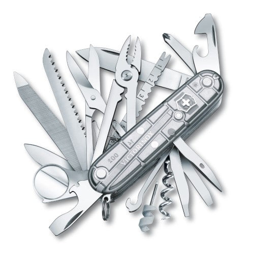 Swiss Pocket Knife - VICTORINOX SAK Swiss Champ (Silvertech)