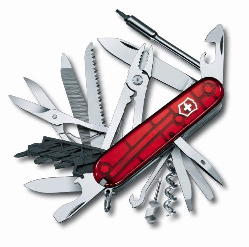 Cyber Tool - VICTORINOX SAK L (Red Translucent)