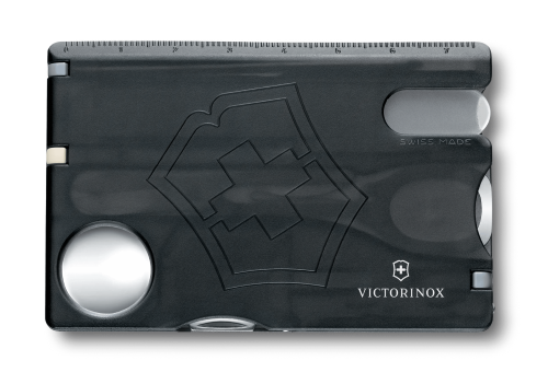 Swiss Card Nailcare - VICTORINOX SAK (Black Translucent)
