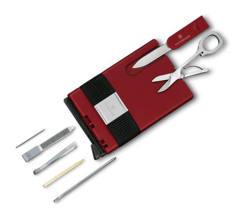 Smart Card Wallet - VICTORINOX SAK (Red)