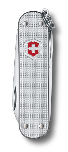 Swiss Pocket Knife - VICTORINOX SAK Classic SD Alox (Silver)