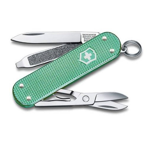 Swiss Pocket Knife - VICTORINOX SAK Classic SD Alox (Minty Mint)