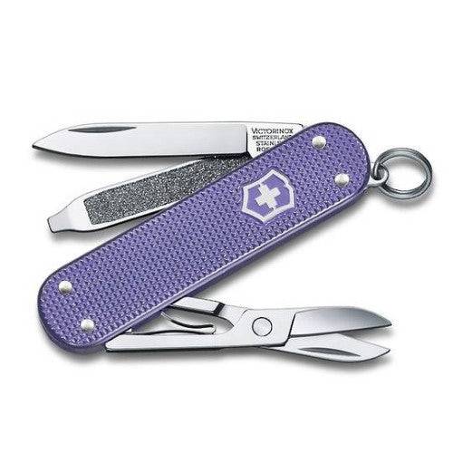 Swiss Pocket Knife - VICTORINOX SAK Classic SD Alox (Electric Lavender)