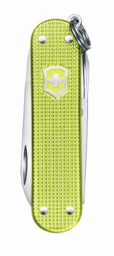 Swiss Pocket Knife - VICTORINOX SAK Classic SD Alox (Lime Twist)