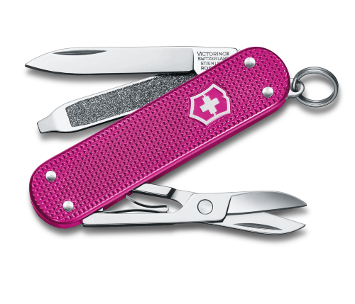 Swiss Pocket Knife - VICTORINOX SAK Classic SD Alox (Flamingo Party)