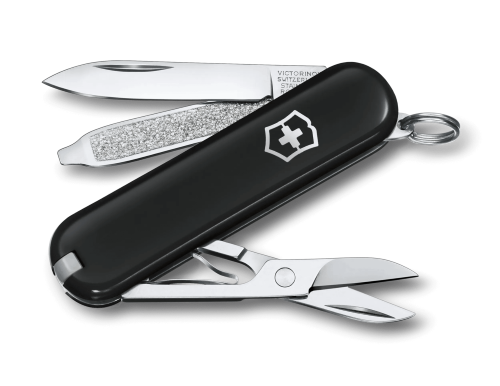 Swiss Pocket Knife - VICTORINOX SAK Classic SD (Dark Illusion)