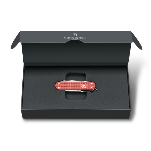 Swiss Pocket Knife - VICTORINOX SAK Classic SD Alox 2025 LE (Stone Red)