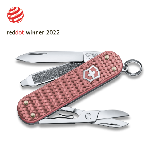 Swiss Pocket Knife - VICTORINOX SAK Classic SD Precious Alox (Rose)