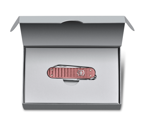 Swiss Pocket Knife - VICTORINOX SAK Classic SD Precious Alox (Rose)