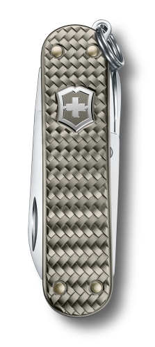 Swiss Pocket Knife - VICTORINOX SAK Classic SD Precious Alox (Grey)