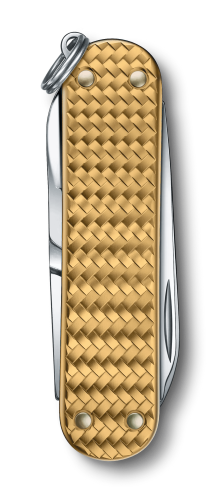 Swiss Pocket Knife - VICTORINOX SAK Classic SD Precious Alox (Gold)