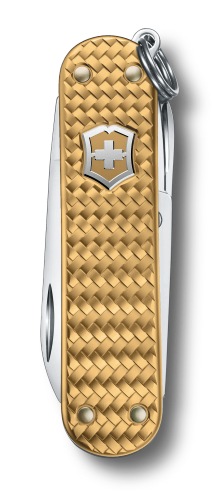 Swiss Pocket Knife - VICTORINOX SAK Classic SD Precious Alox (Gold)