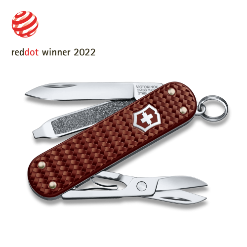 Swiss Pocket Knife - VICTORINOX SAK Classic SD Precious Alox (Brown)