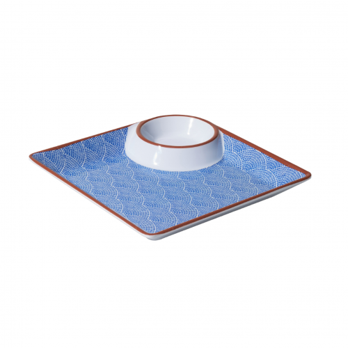 Individual Serving Plate - AVANTI Square Fan (20cm)