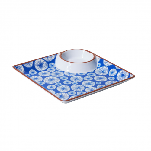 Individual Serving Plate - AVANTI Square Lotus (20cm)