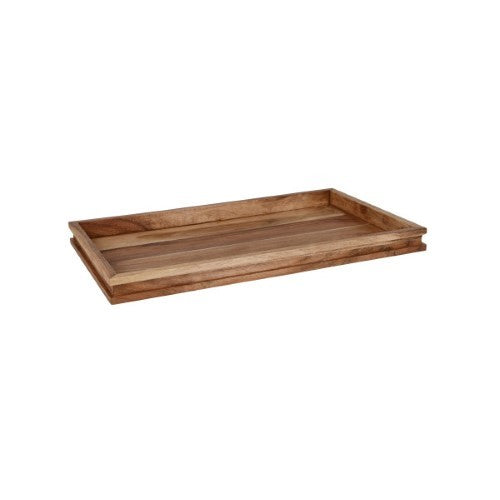 Chef Inox - Serve Natural Acacia Display Tray GN 1/1 530x325x40mm