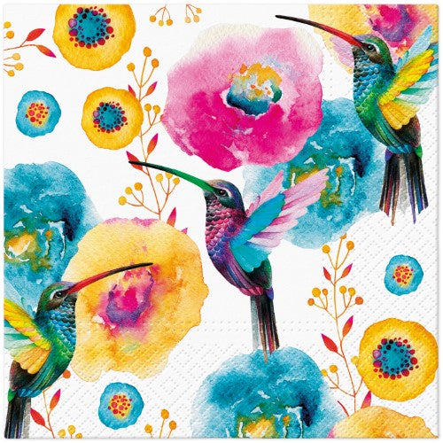 Napkins - PAW HUMMINGBIRD 33 x 33cm (Pack of 20)