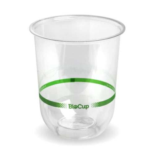 Biopak Cup Bioplastic 250ml Tumbler Clear - 50PC
