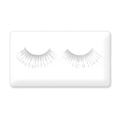 Costume Accessory - Team Spirit Tinsel Eyelashes White 14+