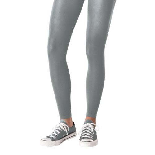 Costume Accessory - Team Spirit Footless Tights Silver 14+