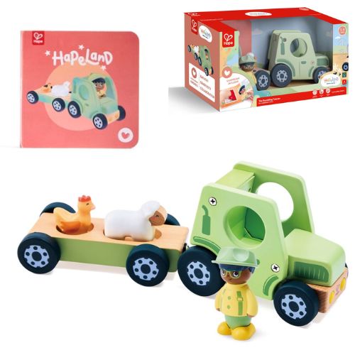 Land The Rumbling Tractor - Hape