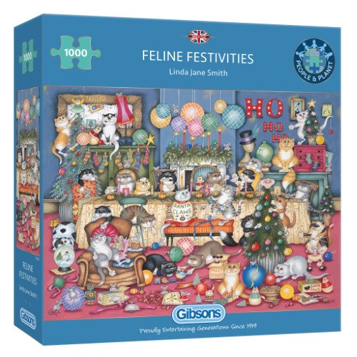 Gibsons: Feline Festivities (1000PC)