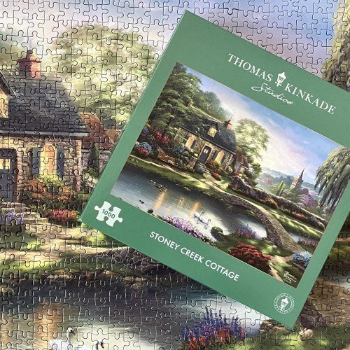 Gibsons: Thomas Kinkade - Stoney Creek Cottage (1000PC)