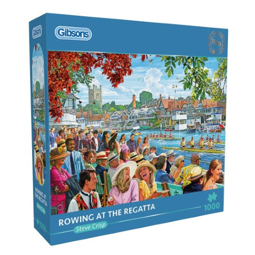 Gibsons: Rowing At The Regatta (1000PC)