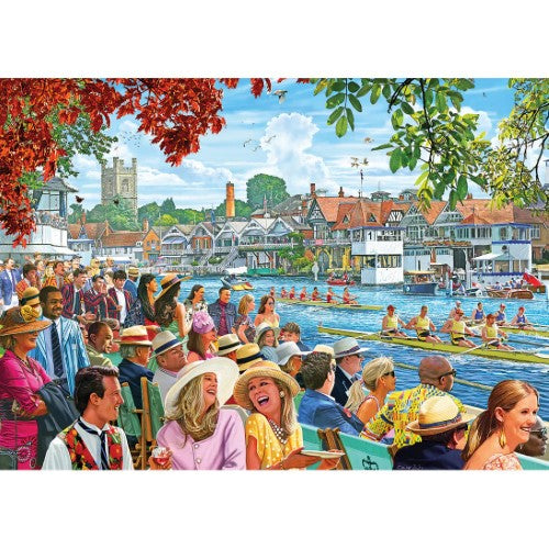 Gibsons: Rowing At The Regatta (1000PC)