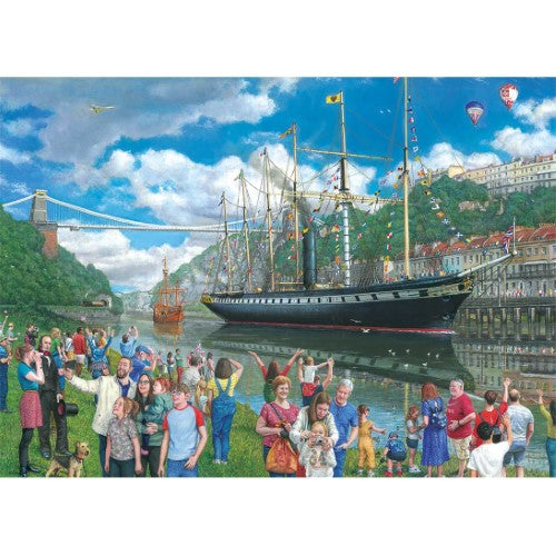 Gibsons: Ss Great Britain: An Imagined Odyssey (1000PC)