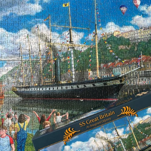 Gibsons: Ss Great Britain: An Imagined Odyssey (1000PC)
