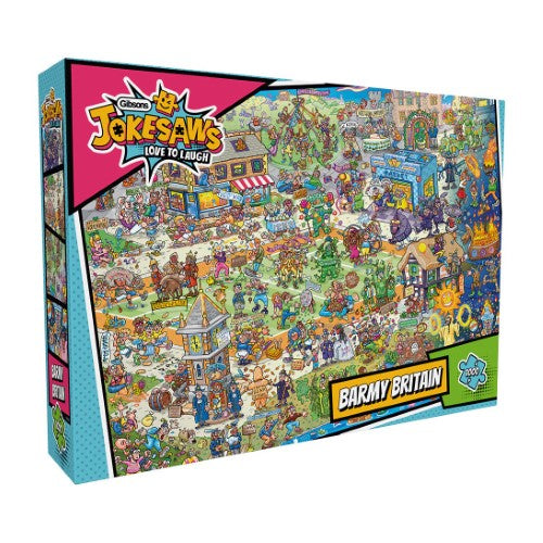 Gibsons: Jokesaws - Barmy Britain (1000PC)