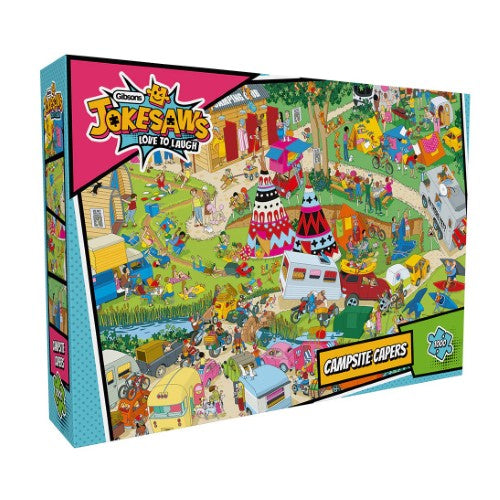 Gibsons: Jokesaws - Campsite Capers (1000PC)
