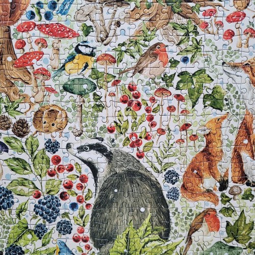 Gibsons: The Art File - Woodland Wildlife (1000PC)